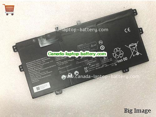 Canada Genuine HB30B1W8ECW-31 Battery for Huawei Laptop Li-Polymer 11.46V