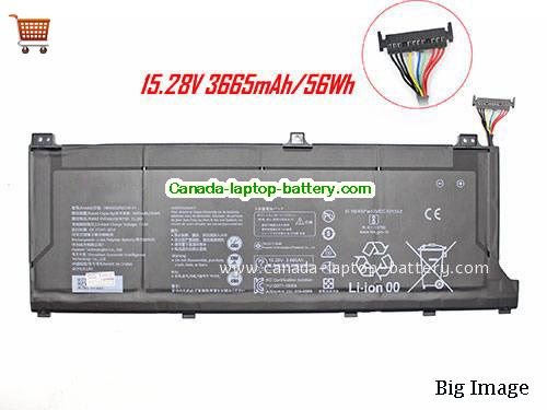 Genuine HUAWEI MagicBooK 14 Battery 3665mAh, 56Wh , 15.28V, Black , Li-Polymer