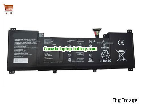 Genuine HUAWEI HB9790T7ECW-32B Battery 7330mAh, 84Wh , 11.46V, Black , Li-Polymer