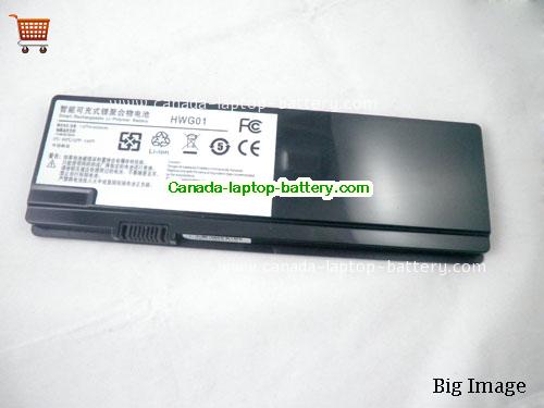 UNIS HWG01 Replacement Laptop Battery 4000mAh 7.4V Black Li-ion