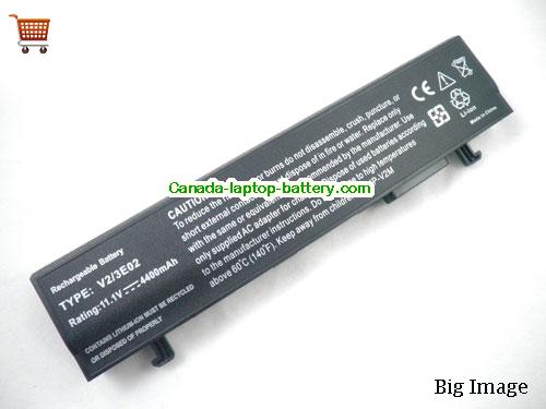 Canada Replacement Laptop Battery for  POSH-BOOK Posh-Book P102,  Black, 4400mAh 11.1V