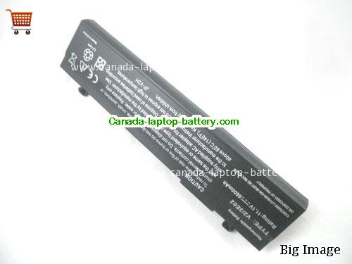 Canada Replacement Laptop Battery for  POSH-BOOK Posh-Book P102,  Black, 6600mAh 11.1V