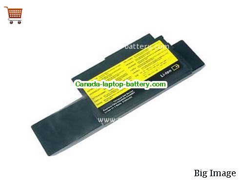 IBM 02K6607 Replacement Laptop Battery 3600mAh 11.1V Black Li-ion