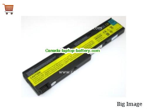 IBM ThinkPad X41 2526 Replacement Laptop Battery 1900mAh, 24Wh  14.8V Black Li-ion