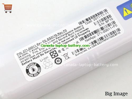 Genuine IBM 0x9B0D Battery 34Wh, 4.6Ah, 7.4V, White , Li-ion