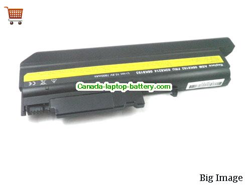 LENOVO ASM 08K8196 Replacement Laptop Battery 6600mAh 10.8V Black Li-ion