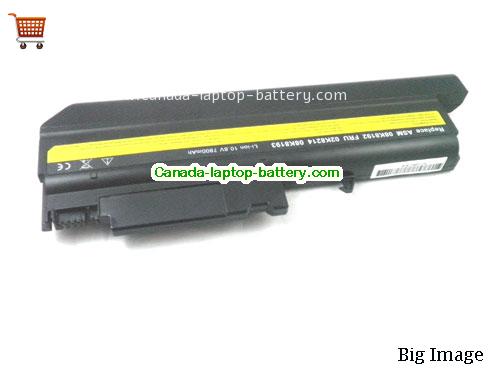 LENOVO R51 1833 Replacement Laptop Battery 6600mAh 10.8V Black Li-ion