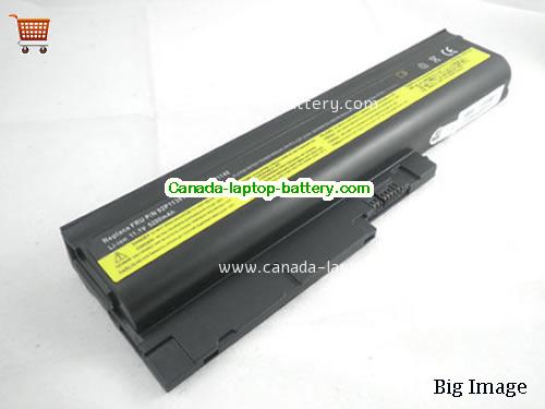 IBM ThinkPad T60 2623 Replacement Laptop Battery 5200mAh 10.8V Black Li-ion