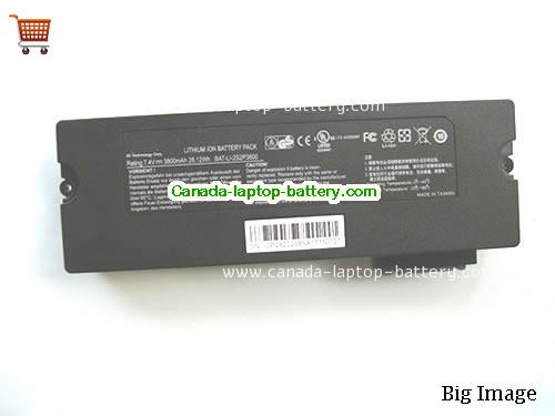 Genuine IEI AUPS-B20 Battery 3800mAh, 28.12Wh , 7.4V, Black , Li-Polymer