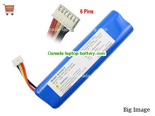 JBL ID1019 Replacement Laptop Battery 5200mAh, 37.44Wh  7.2V Blue Li-ion