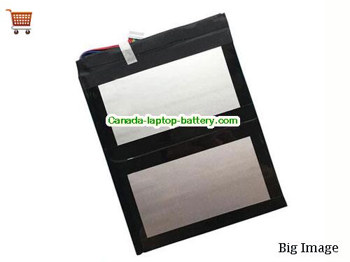 JUMPER EZpad GO Replacement Laptop Battery 4500mAh, 34.2Wh  7.6V Black Li-Polymer
