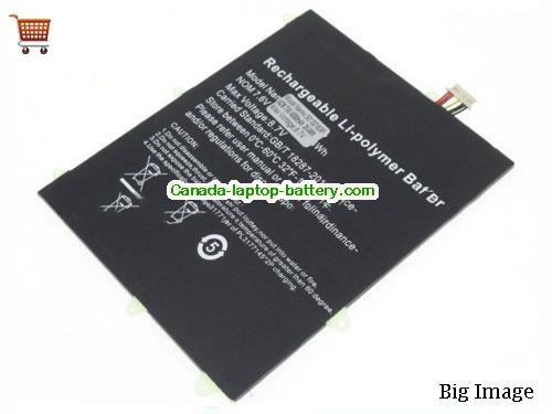 Genuine JUMPER TH116A-YD Battery 4000mAh, 30.4Wh , 7.6V, Black , Li-Polymer