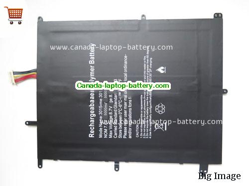 Genuine JUMPER 31152200p Battery 5000mAh, 7.6V, Black , Li-Polymer