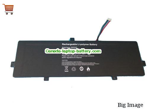 Genuine POSITIVO PL3281133P 2P Battery 5000mAh, 37Wh , 7.4V, Black , Li-Polymer
