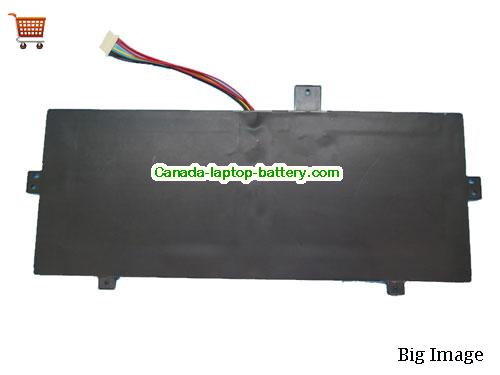 JUMPER TEV-L2IN1-116-1 Replacement Laptop Battery 4000mAh, 30.4Wh  7.6V Black Li-Polymer