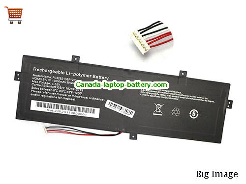 Genuine JUMPER PL3282138P Battery 10000mAh, 38Wh , 3.8V, Black , Li-ion