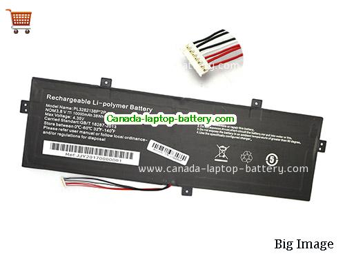 Genuine JUMPER PL3282138P Battery 10000mAh, 38Wh , 3.8V, Black , Li-ion