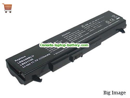 LG LB62115E Replacement Laptop Battery 4400mAh 11.1V Black Li-ion