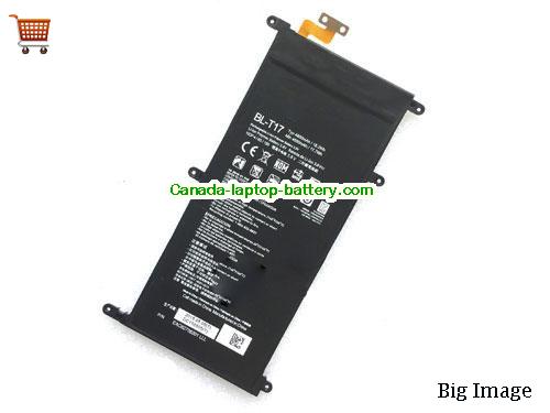 Genuine LG Vk815 Battery 4800mAh, 18.2Wh , 3.8V, Black , Li-Polymer