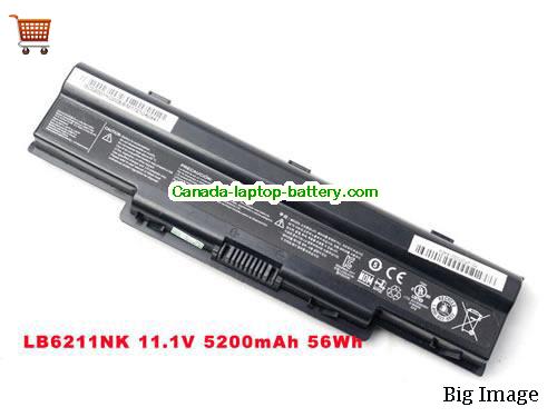 Canada LG Xnote P330 Laptop Battery LB6211NF LB6211NK 5200mAh 