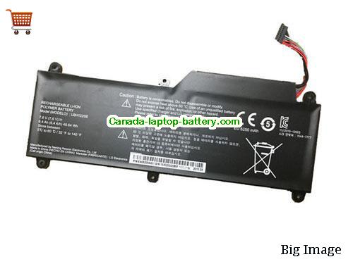 Genuine LG U460-K.AH5DK Ultrabook Battery 6400mAh, 49Wh , 7.6V, Black , Li-ion