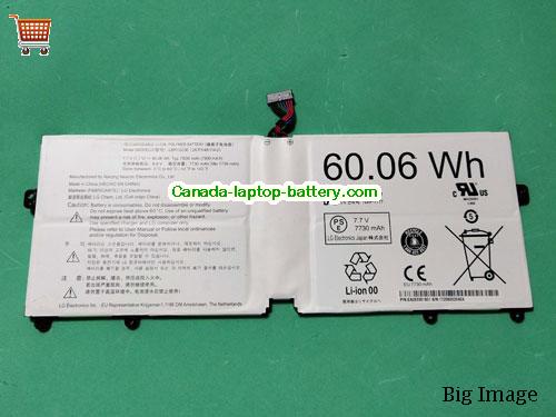 Canada LG LBR1223E Battery Li-Polymer  2ICP5/45/114-2 60wh