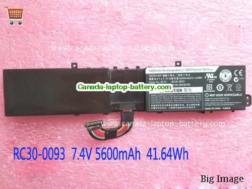 Canada Razer RC30-0093 Battery 5600mAh 41.44Wh