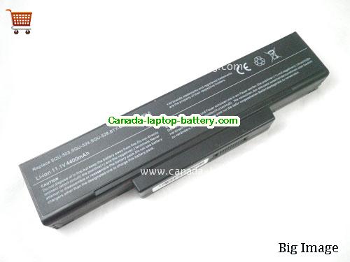 LG SQU-503 Replacement Laptop Battery 4400mAh 10.8V Black Li-ion