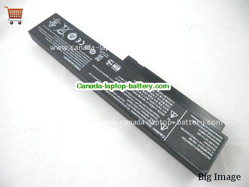 Genuine HASEE HP640 Battery 5200mAh, 57Wh , 11.1V, Black , Li-ion