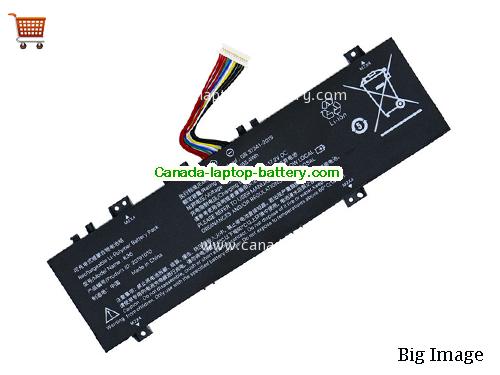 Canada Original Laptop Battery for  BBEN G16X, G16S, K36, G17,  Black, 4500mAh, 68.4Wh  15.2V