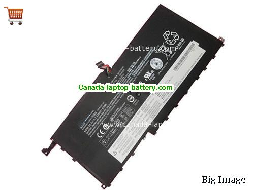 Genuine LENOVO ThinkPad X1 Carbon 4th(20FC-S05700) Battery 3440mAh, 52Wh , 15.2V, Black , Li-ion