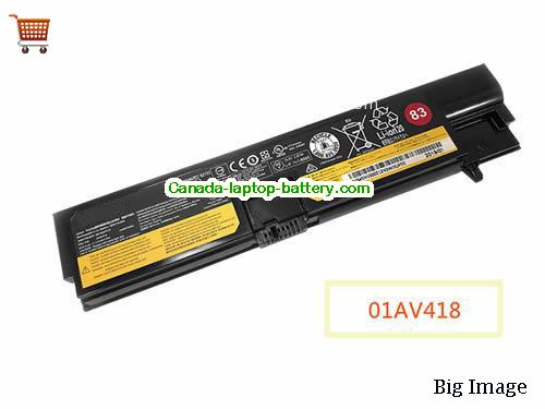 Genuine LENOVO ThinkPad E570(20H5005PCD) Battery 2670mAh, 41Wh , 2.81Ah, 14.6V, Black , Li-ion