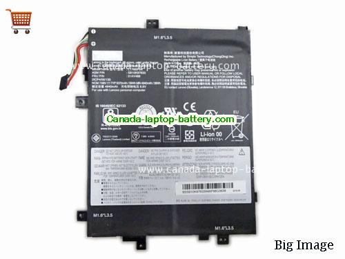 Genuine LENOVO 01AV488 Battery 5070mAh, 39Wh , 7.68V, Black , Li-Polymer