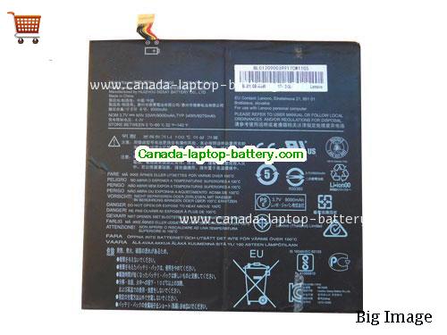 Canada 0813008 Battery Li-Polymer Lenovo 3.7v 34wh