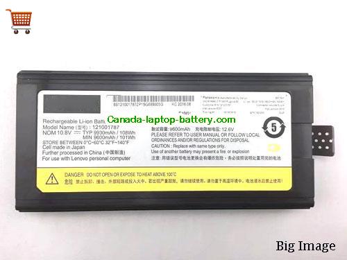 Genuine LENOVO 121001787 Battery 9930mAh, 108Wh , 10.8V, Black , Li-Polymer