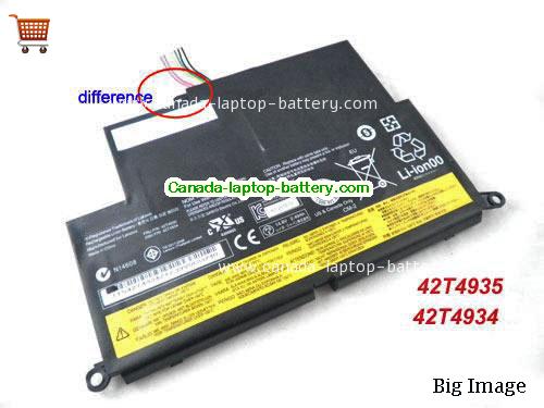 Canada Original Laptop Battery for  IBM 42T4934, 42T4935,  Black, 44Wh 14.8V