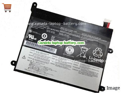 Genuine LENOVO 42T4965 Battery 3250mAh, 25Wh , 7.4V, Black , Li-ion