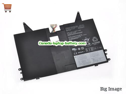 Canada Genuine 45N1100 45N1101 battery for LENOVO ThinkPad laptop 14.8V 1.895Ah 28WH