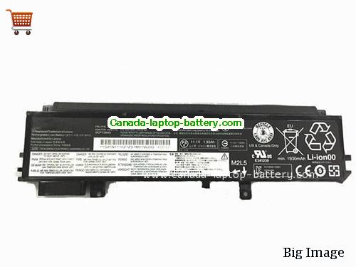 Genuine LENOVO ThinkPad X240s(20AKA00700) Battery 2140mAh, 24Wh , 11.1V, Black , Li-ion