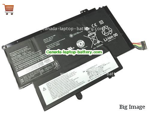 LENOVO ThinkPad Yoga 12(20DK-K000FAU) Replacement Laptop Battery 3180mAh, 47Wh  14.8V Black Li-ion