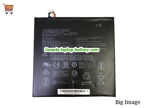 Genuine LENOVO IdeaPad Miix 320-10ICR80XF002MGE Battery 9000mAh, 33.3Wh , 3.7V, Black , Li-Polymer