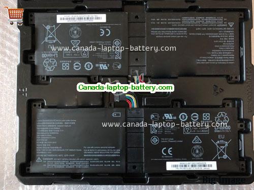 Genuine LENOVO Miix 510-12IKB Battery 4955mAh, 38Wh , 7.68V, Black , Li-ion