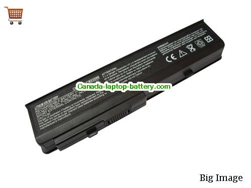 Canada Replacement Laptop Battery for  GREATWALL E67 Series,  Black, 4400mAh 11.1V
