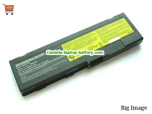 Genuine LENOVO E600 Battery 3800mAh, 11.1V, Black , Li-ion