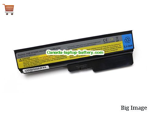 LENOVO IdeaPad V460A-PSIH Replacement Laptop Battery 7800mAh, 86Wh  11.1V Black Li-ion