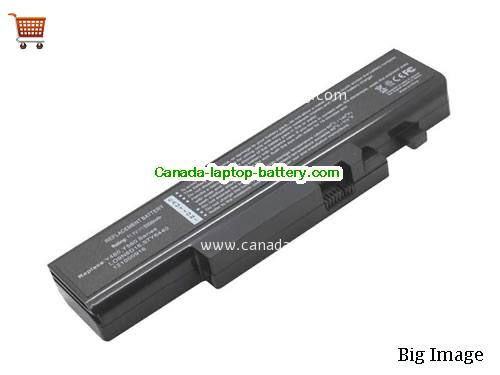 LENOVO IdeaPad Y460P Series Replacement Laptop Battery 5200mAh 11.1V Black Li-ion