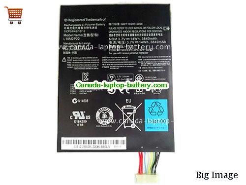 Genuine LENOVO KB3073 Battery 3840mAh, 14Wh , 3.7V, Black , Li-Polymer