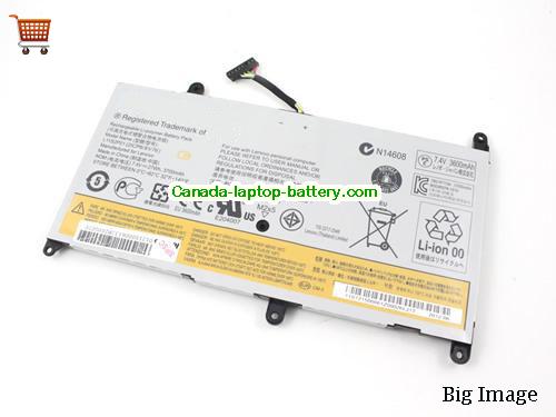 Genuine LENOVO S200 Battery 27Wh, 7.4V, Black , Li-ion