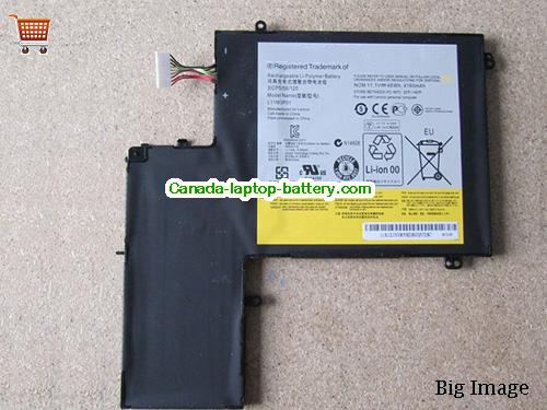Genuine LENOVO IdeaPad U310 Battery 4160mAh, 46Wh , 11.1V, Black , Li-ion