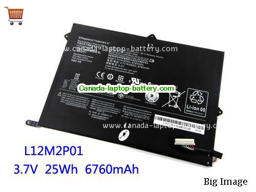 Canada L12N2P01 L12M2P01 Battery for Lenovo IdeaPad Miix 10 Tablet